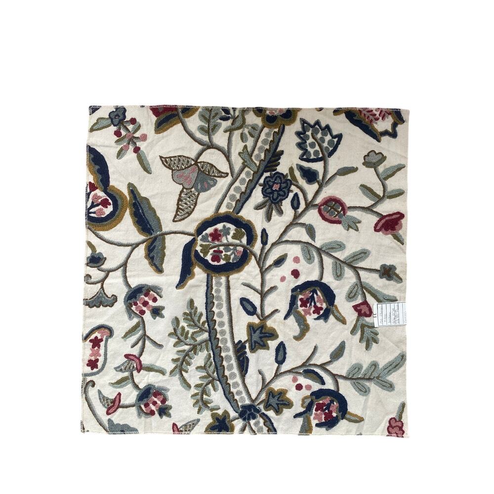 High End Vintage Upholstery Fabric Floral Motif medium weight 3 yards